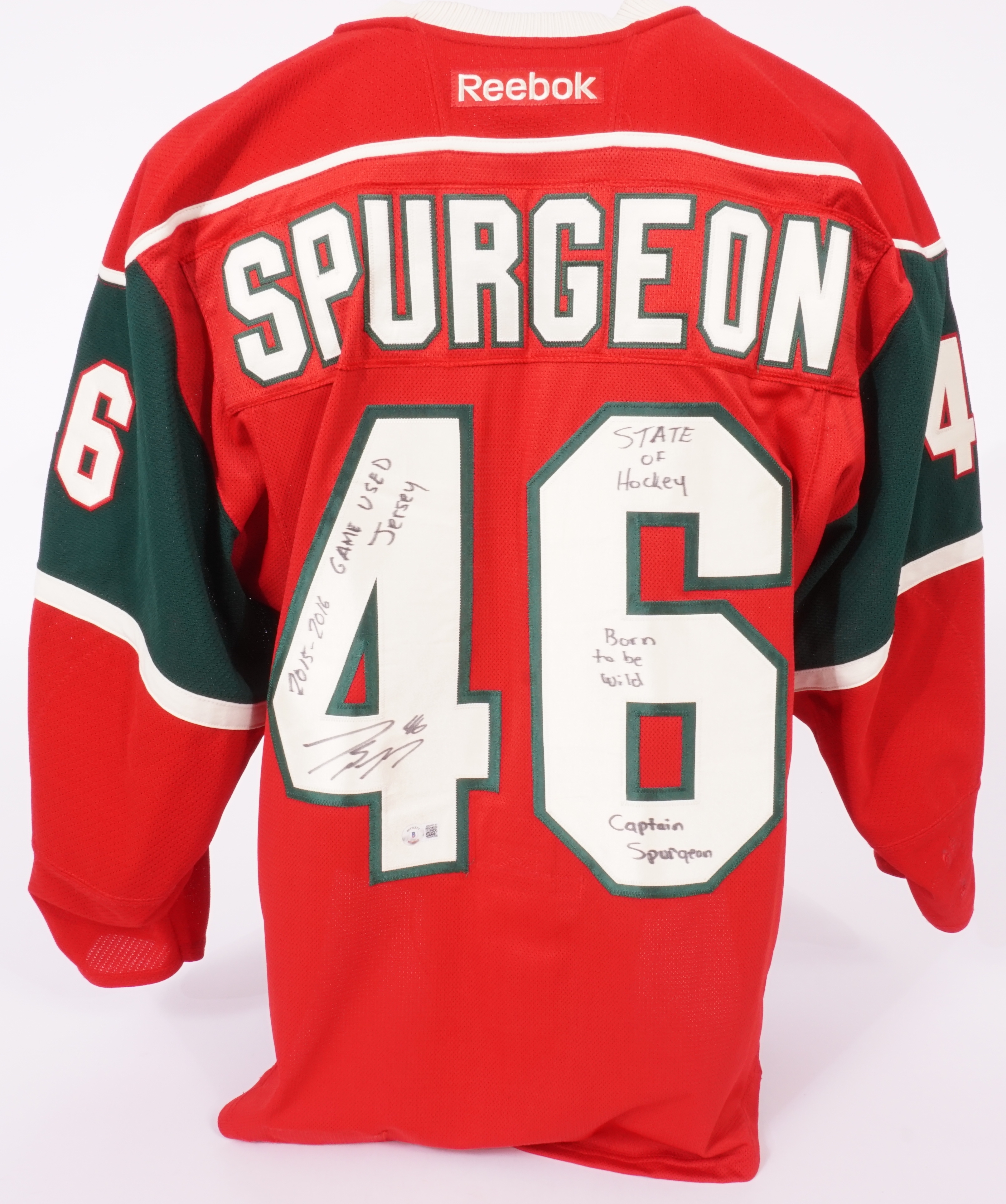 Autographed Minnesota Wild , Autographed Wild Collectibles, Wild Autographed  Memorabilia