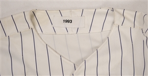 Dave Winfield 1993 Minnesota Twins Game Used Jersey w/Dave Miedema LOA 