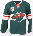 Kirill Kaprizov 2020-21 Minnesota Wild Game Used Rookie Jersey w/Team LOA & Photo Matched to Career Goals #11 #15 & #16
