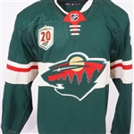 Kirill Kaprizov 2020-21 Minnesota Wild Game Used Rookie Jersey w/Team LOA & Photo Matched to Career Goals #11 #15 & #16