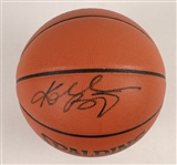 Kobe Bryant Autographed Official David Stern NBA Leather Basketball Signed on July 9th, 2001 w/ PSA/DNA & Beckett LOAs  