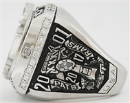 New England Patriots Super Bowl XXXVI Championship 14K Gold & Diamond Ring