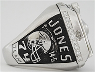 New England Patriots Super Bowl XXXVI Championship 14K Gold & Diamond Ring