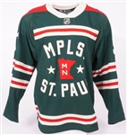 Kirill Kaprizov 2021-22 Minnesota Wild Game Used Signed & Inscribed Winter Classic Jersey Used For 1st Period Goal 