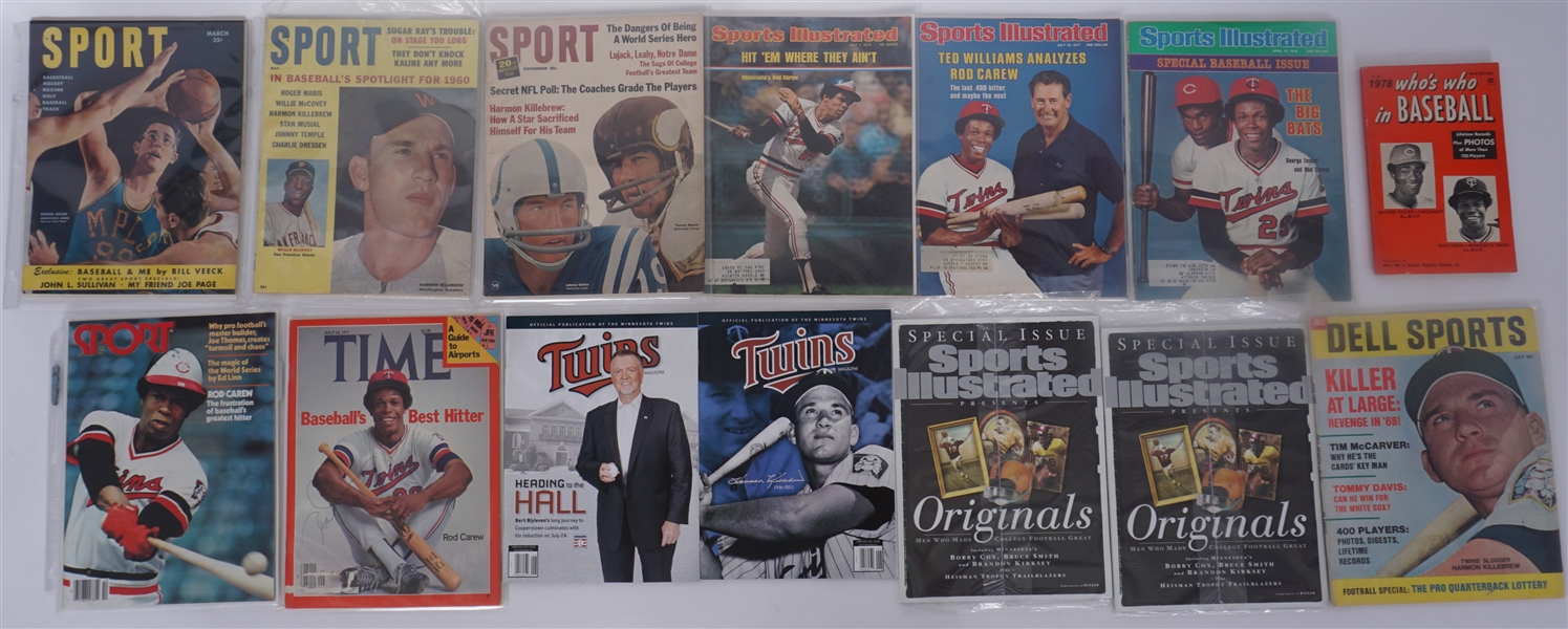 Collection of 1950s-1970s Sport & Sports Illustrated Magazines