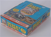 Desert Storm 1991 Topps Unopened Wax Box