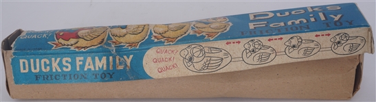 Vintage Ducks Family Friction Toy w/Original Box
