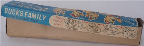 Vintage Ducks Family Friction Toy w/Original Box