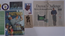 Collection of Miscellaneous Autographed Cards, Photos, & Magazines w/ Bobby Bonilla Beckett
