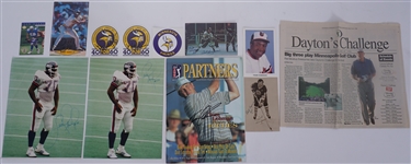 Collection of Miscellaneous Autographed Cards, Photos, & Magazines w/ Bobby Bonilla Beckett