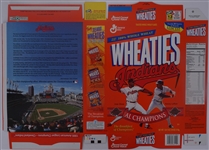 Collection of Mint Unfolded Wheaties Boxes