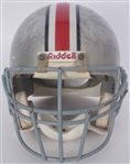 Scottie Graham 1991 Ohio State Buckeyes Game Used Autographed & Inscribed Helmet w/Tremendous Use 