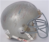 Scottie Graham 1991 Ohio State Buckeyes Game Used Autographed & Inscribed Helmet w/Tremendous Use 