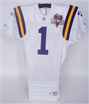 Warren Moon 1995 Game Issued & Autographed Minnesota Vikings Jersey w/ Dave Miedema LOA
