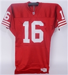Joe Montana Autographed Authentic San Francisco 49ers Jersey Beckett