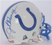 Jim Harbaugh Autographed Indianapolis Colts Mini Helmet Beckett