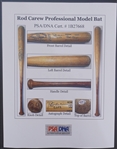 Rod Carew c. 1977-1979 Minnesota Twins Game Used & Autographed Bat PSA/DNA GU 9