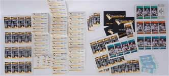 Extensive Lot of Pittsburgh Penguins Stanley Cup Tickets & Booklets