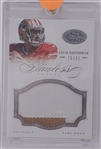Colin Kaepernick 2014 Flawless Game Worn Patch Card LE #10/25
