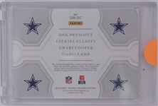 Dallas Cowboys 2021 National Treasures NFL Gear Card LE #8/99