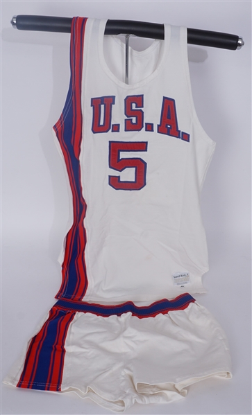 Talvin Skinner 1973 Team USA vs. USSR Game Used Basketball Uniform  