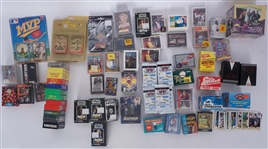 Large Collection of Sports & Entertainment Cards