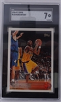 Kobe Bryant 1996-1997 Topps #138 SGC NM 7 Rookie Card