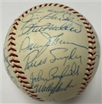 Baltimore Orioles 1967 Team Signed Baseball Beckett