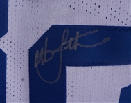 Lot of 2 Christian Laettner Autographed Duke Replica Jerseys JSA