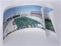 Lot of 2 Unframed Met Stadium Panoramic Lithographs Signed & Numbered by Terry Jacobsen