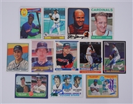 Lot of 12 Autographed Baseball Cards w/ Darryl Strawberry Beckett