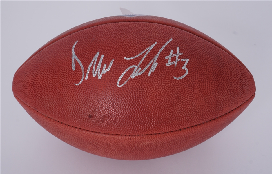 Drew Lock Autographed 2019 NFL Draft "The Duke" Football PSA/DNA