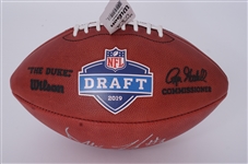 Drew Lock Autographed 2019 NFL Draft The Duke Football PSA/DNA