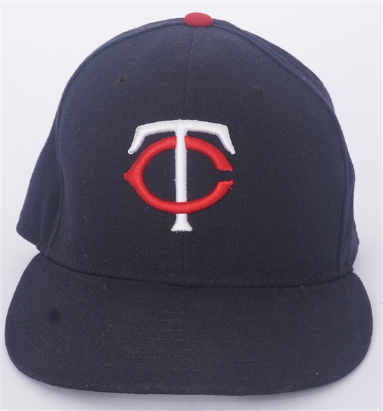 Rocco Baldelli 2019 Game Used Minnesota Twins Hat MLB