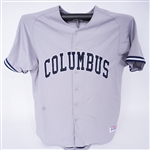 Derek Jeter 1994 Columbus Clippers Game Used Road Jersey w/ Dave Miedema LOA