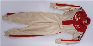 Vintage Patti Betts Female Racecar Driver Suit