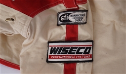 Vintage Patti Betts Female Racecar Driver Suit