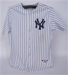 Derek Jeter 2005 New York Yankees Game Used Jersey w/ Dave Miedema LOA