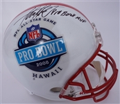 Adrian Peterson Autographed & Inscribed 2008 Pro Bowl Helmet Beckett