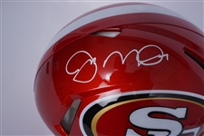 Joe Montana & Jerry Rice Autographed San Francisco 49ers Authentic Full Size Helmet