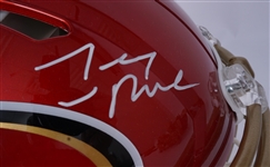 Joe Montana & Jerry Rice Autographed San Francisco 49ers Authentic Full Size Helmet