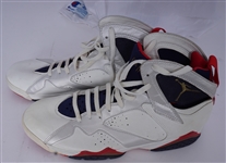 1992 Nike Air Jordan VII Original Olympic Basketball Shoes Dream Team & Michael Jordan USA Jersey