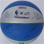 2010 NBA All-Stars & Coach Autographed Basketball w/ Kevin Durant Tim Duncan Dwyane Wade & Kevin Garnett NBA LOA & Beckett LOA