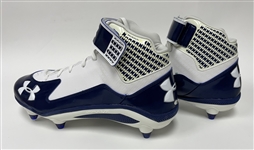 Tom Brady Autographed Under Armour Cleats TriStar