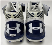 Tom Brady Autographed Under Armour Cleats TriStar