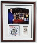 Rudy Giuliani Autographed 23x26 Framed Display JSA
