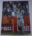 Hope Solo Autographed 16x20 Photo