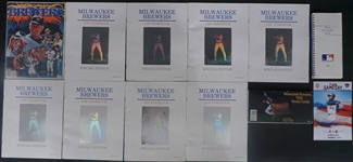 Miscellaneous Baseball Media Guides & Yearbooks