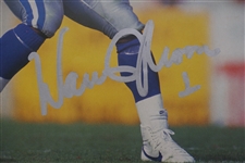 Lot of 2 Jim Marshall & Warren Moon Autographed Minnesota Vikings GameDay Magazines Beckett