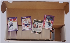 Box of 1991 NHL Score Hockey Cards